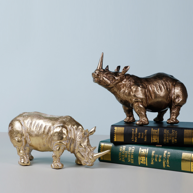 Vicorcraft Rhino Animal Figure Living Room Decoration