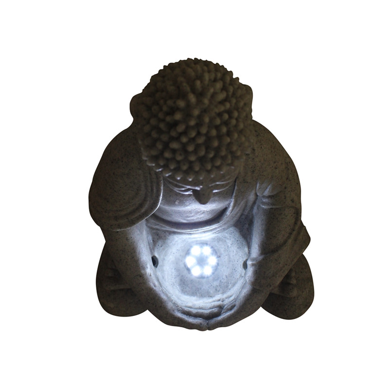 Buddha Water Fountain with LED Light