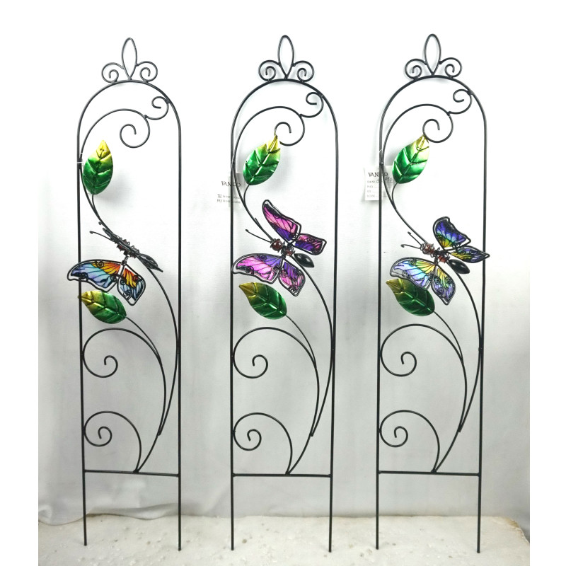 Metal Butterfly Climbing Plants Frame