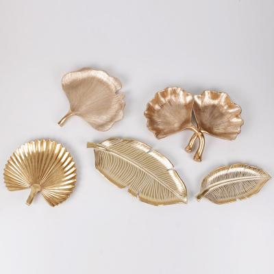 Resin Leaf tray decor