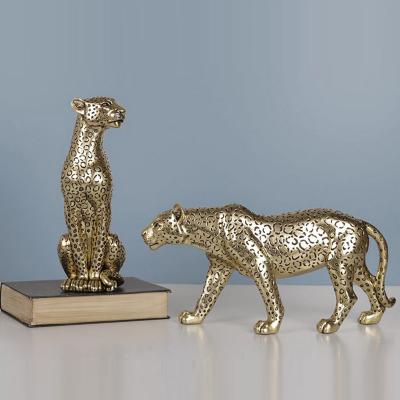 Resin Leopard decor
