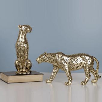 Resin Leopard decor
