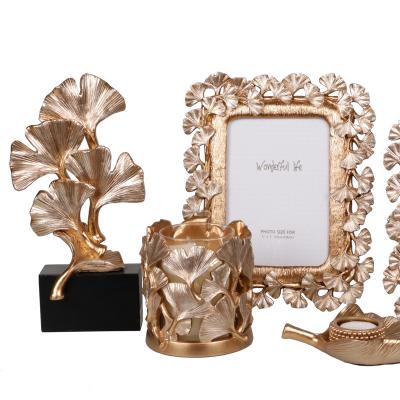 Resin Gingko photo frames