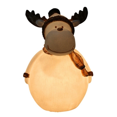 Christmas Desk Deer Lamp