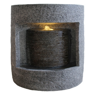 Oval Column Cylinder Water Fountains