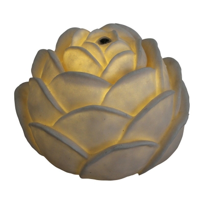 Tabletop Lotus Water Fountain With LED Light